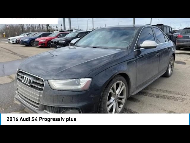 2016 Audi S4 Progressiv plus | HEATED SEATS | SUNROOF | NAVI in Cars & Trucks in Strathcona County