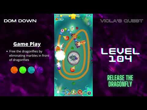 Viola's Quest 🟣🟠🔴 / Level 104 / Dom Down