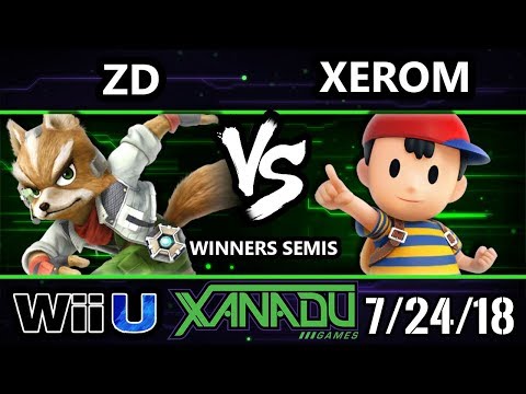 S@X 260 Smash 4 - ZD (Fox) Vs. Xerom (Ness) - Wii U Winners Semis