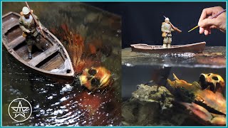 Death Carrier Crab | AmazingTrungX DIY Epoxy Resin Diorama
