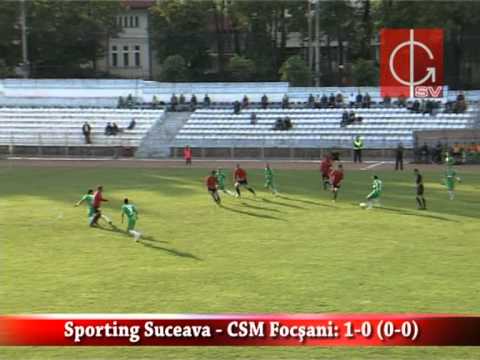 rezumat Sporting Suceava - CSM Focsani 1-0