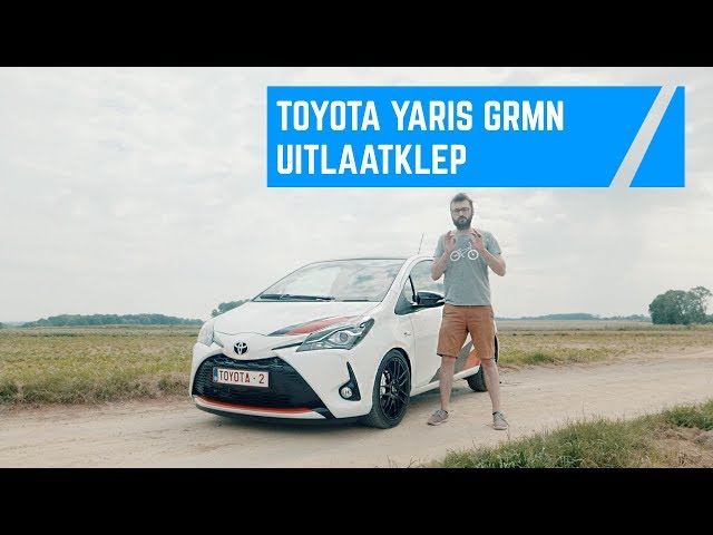 Toyota Yaris GRMN 2018 - Uitlaatklep