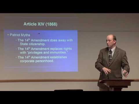 US Constitution Class by Richard Church - Part 4/4