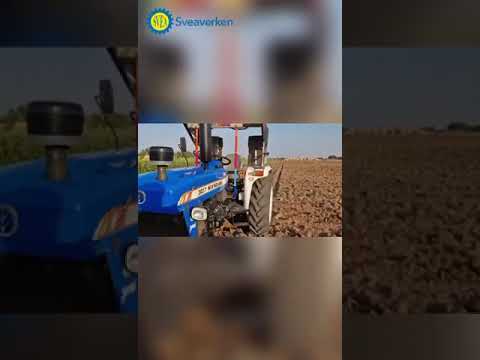 Automatické riadenie pre traktory New Holland s bezplatným RTK, riadenie robota Sveaverken F100