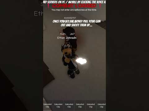 How to scam people in south Bronx the trenches Roblox…#gaming #roblox #gangwar #howto #scam #shorts