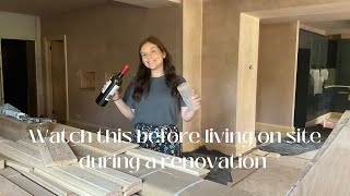 How to survive living on site during a house renovation