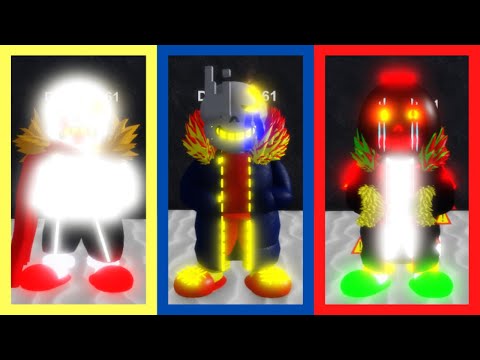 Omnithorn Sans & Error 666 Sans & Virus 404 Sans┃Showcase┃UT: Sans Au Fight! 2【DylanOwO】