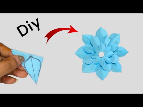 Handmade Paper Flower  - Easy and Beautiful Paper Flower  Making - DIY Flowers​