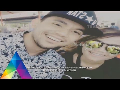 SELEBRITA PAGI - RINA NOSE DAN FAKHRUL RAZI LIBURAN DI BALI