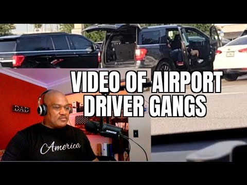 ???? Airport Uber Gangs In Action | Holding Airport Queue Hostage