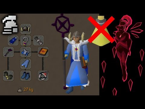 How I defeated Fragment of Seren WITHOUT brews (UIM Song of the Elves)