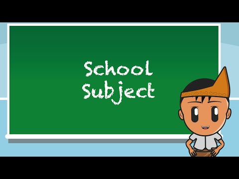 Learn Indonesian online - School subjects - Lesson 26