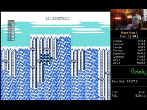 Mega Man Ice Wiggle Glitch