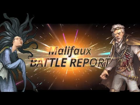 Malifaux battle report Asami vs Prof Von Schtook 7 min