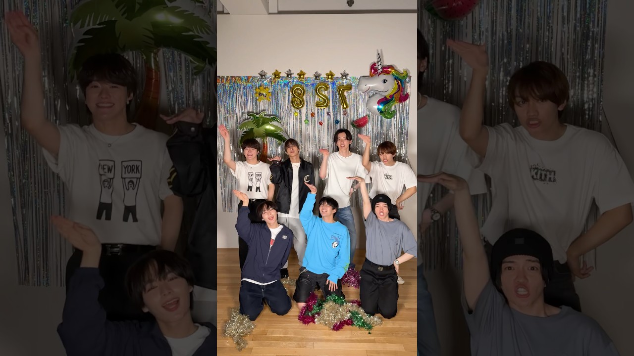 #なにわ男子 #ギラサマイントロダンス🪩 #ギラギラサマー🍧 MV公開中📺🦩