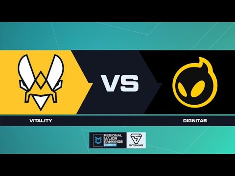 Vitality vs Dignitas - PGL MAJOR ANTWERP - RMR EU