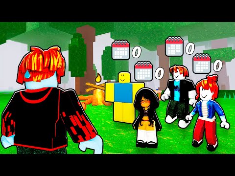 I INFILTRATED a TEAM of NOOBS and ENDED UP CRYING in 99 NIGHTS in the FOREST ROBLOX