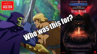 Let's talk 'Masters of the Universe: Revelation..... SPOILERS