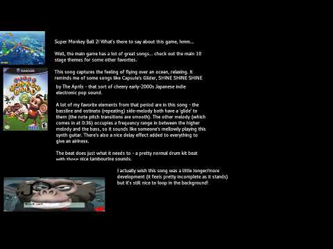 melos's vgm picks 013 - Super Monkey Ball 2 - Monkey Target 2 (Gamecube, 2002)