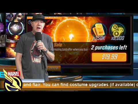 More Gold in Game Now - Kestrel Offer Review - MARVEL Strike Force - MSF