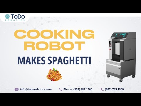 Watch a Robot Make Spaghetti! 🍝 | Cutting-Edge Cooking Automation by ToDo Robotics