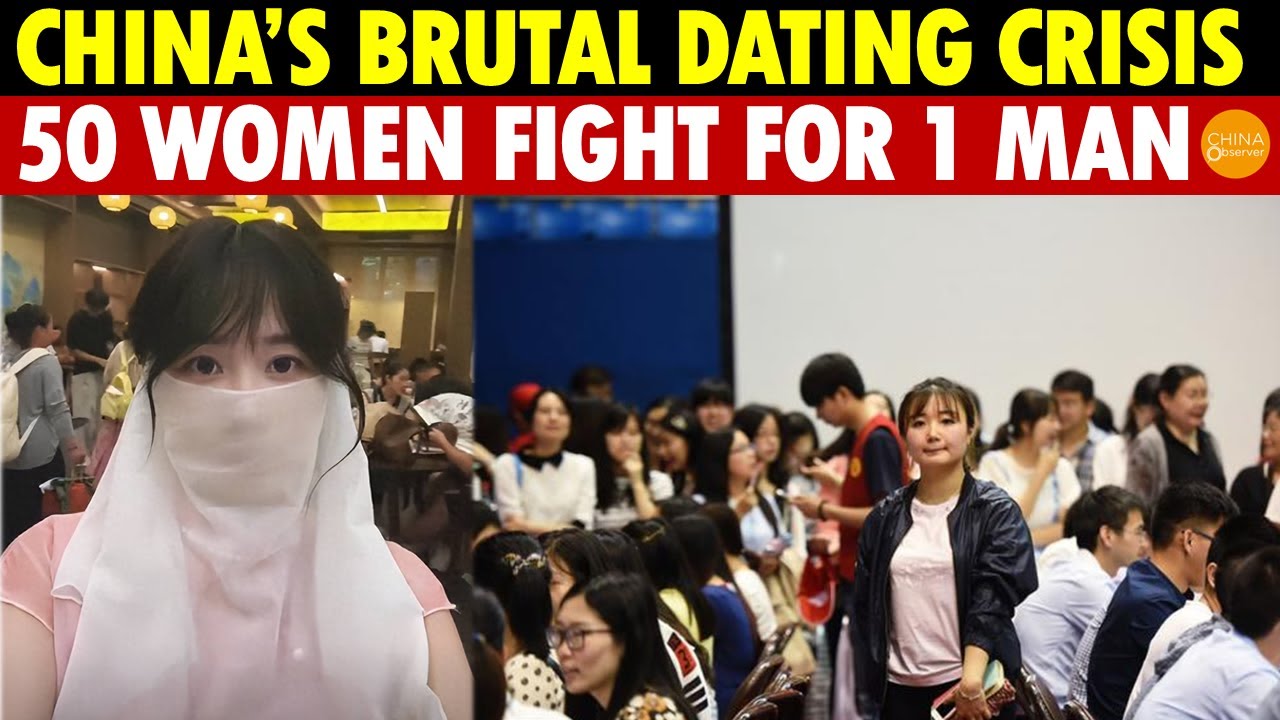 China’s Matchmaking Crazy: 9 Women Fight for 1 Man! Requesting 10M Dowry, Mask Revealed, Ridiculed