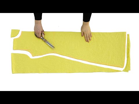 ✅In 10 Min Very Easy A-Line Kurti Cutting and Stitching with Less Fabric