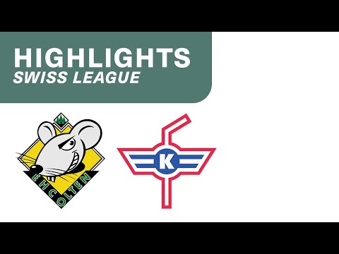 Olten vs. Kloten 2:3 OT - Highlights Swiss League