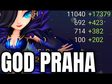 GOD PRAHA with 300+ SPD in G2 RTA! - Summoners War