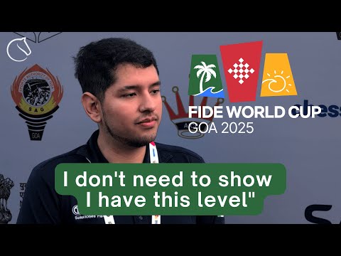 Jose Martinez: "I'm surprising a lot of people!" | FIDE World Cup 2025 | Round 4 Game 1