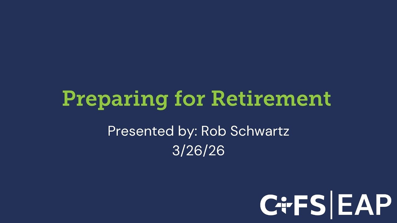 Preparing for Retirement with Rob Schwartz