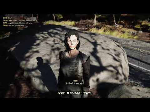 "Chem Trader w/ Chem Plans" - Fallout 76 Wastelanders Random Encounters