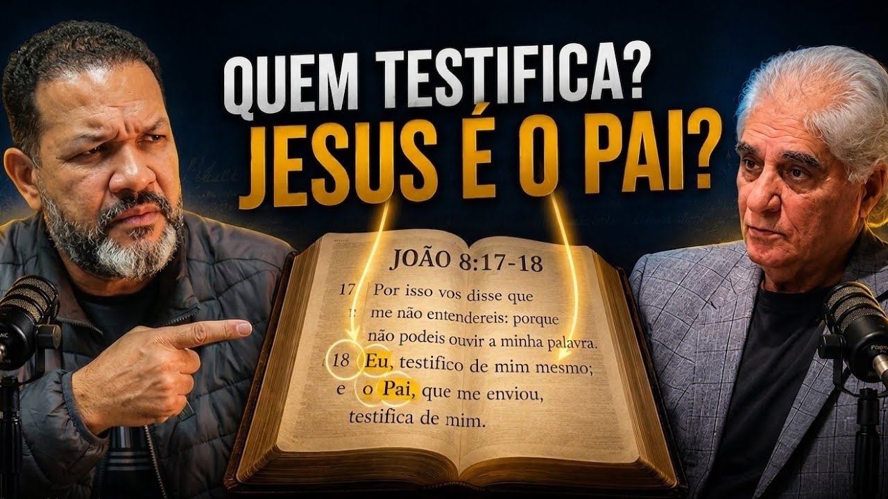 "Se Jesus é o Pai, então quem está testemunhando?" | Unicidade em xeque 