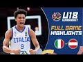 Italy Vs Austria Highlights FIBA U18 EuroBasket 2025