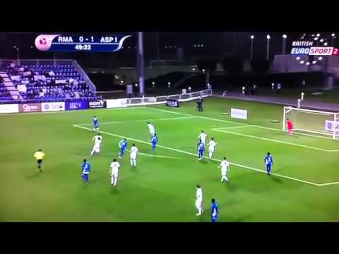 Brilliant bicycle kick! Henry Onyenkuru Aspire Int'l U18 v Real Madrid U18