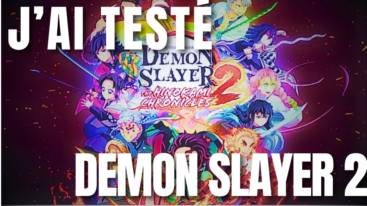 J’ai testé Demon Slayer 2… et c’est INCROYABLE🤩❤