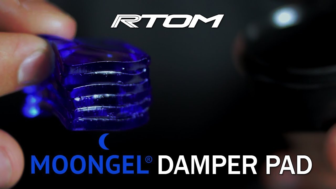 Moongel CLEAR Drum Damper Pads by Rtom (Moon Gel)