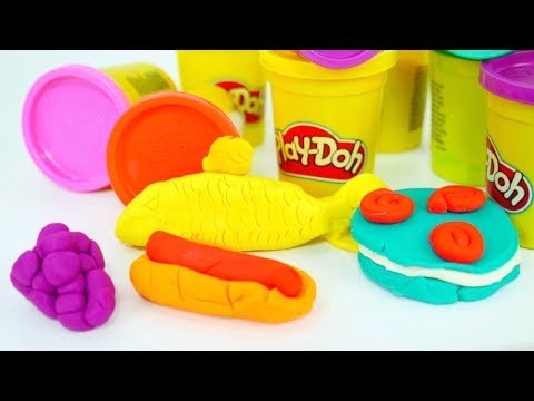 Basteln für kinder. Knete Ideen auf Deutsch. Spielspaß mit Play Doh
