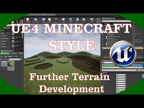 DPTV UE4 Minecraft Style Tutorial 4 (Terrain Generation Part 2)