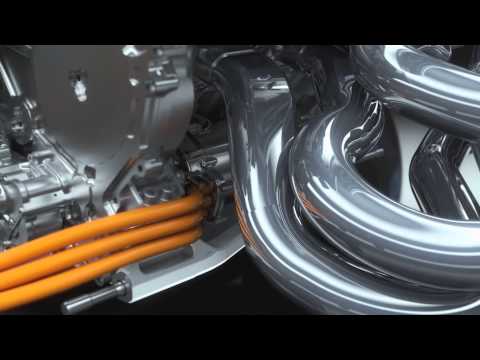 3D animation - 2014 Formula 1 Hybrid Power Unit
