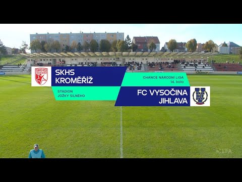Sestřih zápasu SK Hanácká Slavia Kroměříž - FC Vysočina Jihlava
