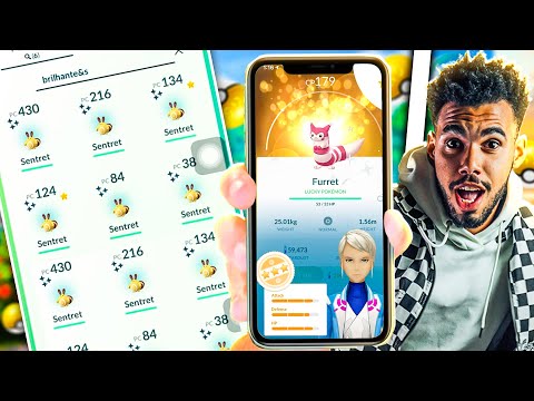 11 SHINYS EM UMA UNICA CONTA *maior evento que já vi*  - POKEMON GO | Cris |