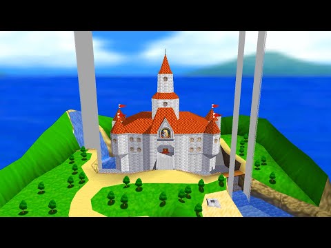 A Montage of Super Mario 64's Invisible Walls