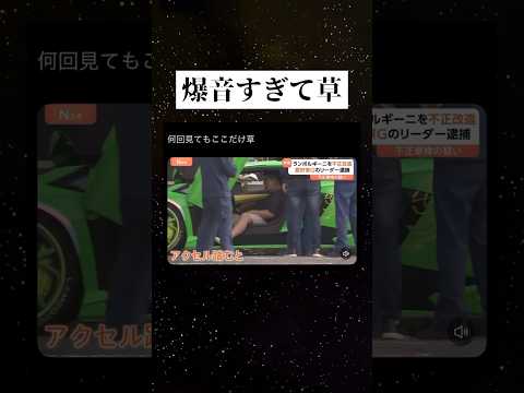 さすがランボルギーニだなw #おもしろ #おすすめ #すごい #爆笑 #バズれ #おもしろ動画 #twitter #tiktok #youtube #youtubeshorts