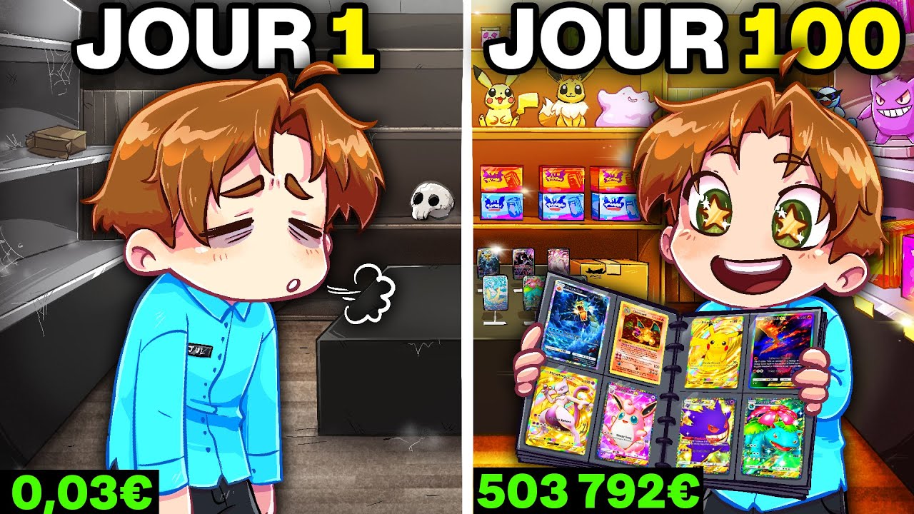 J'ai passé 100 Jours sur Pokémon Card Shop Simulator, voici ce qu'il s'est passé...