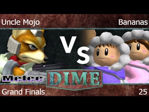 DIME 25 - FX | Uncle Mojo (Fox) vs Bananas (ICs) Grand Finals - Melee