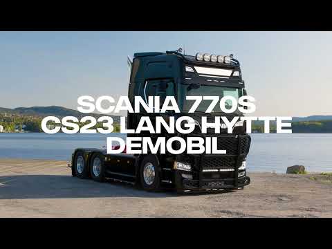 Scania 770S CS23 Demobil med 27 cm lengre hytte