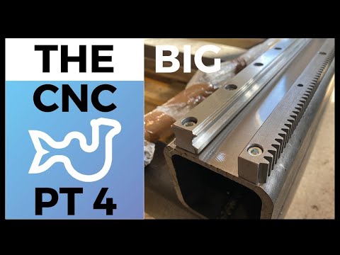 Big DIY CNC router - part 4 - Electric cabinet and installing rails. Ep19 Project SeaCamel