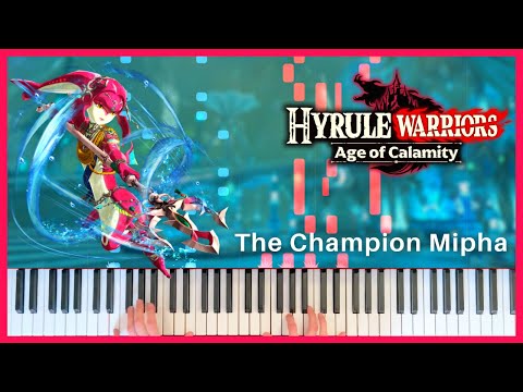 The Champion Mipha | Hyrule Warriors: Age of Calamity | Piano Cover (+ Sheet Music)