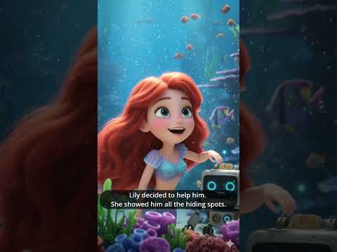 The Little Mermaid's Friend - A Story of a Brave Robot!